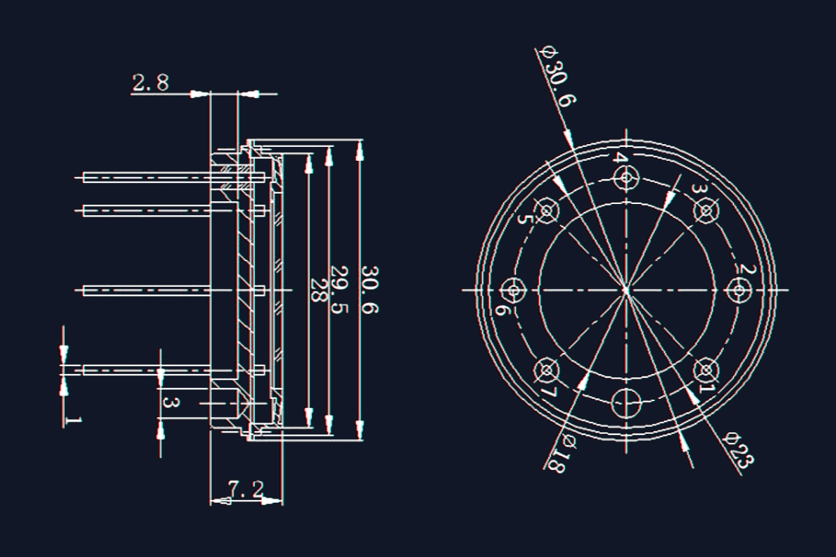 MBCY031-W7W Package Top View
