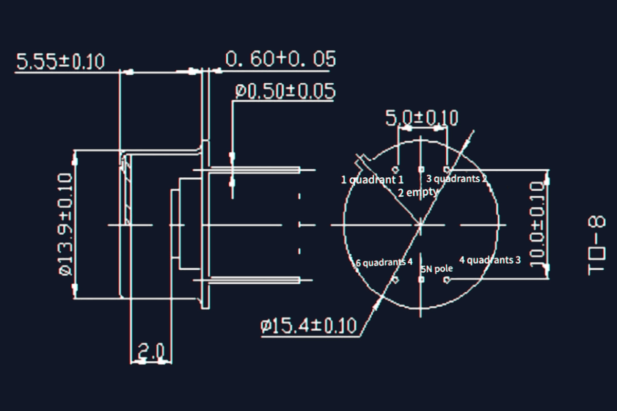 T0-8 Package Bottom View