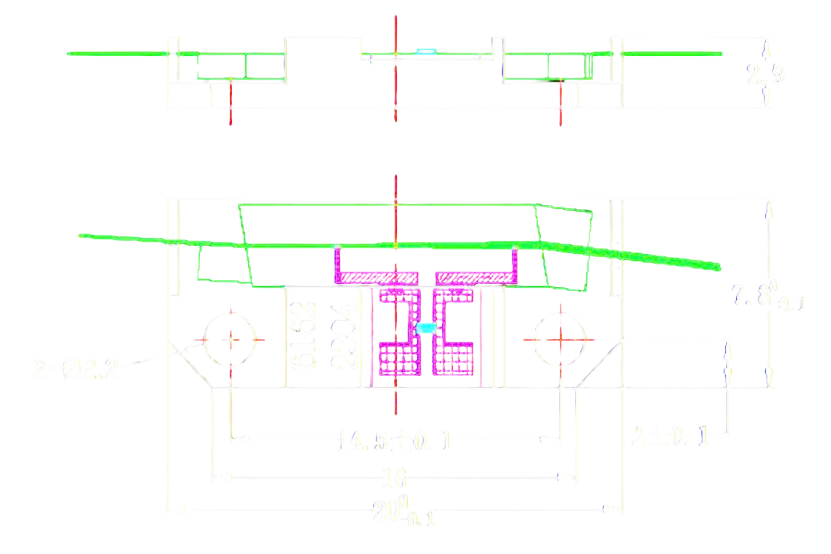 DBY020830M Dimensions Drawing