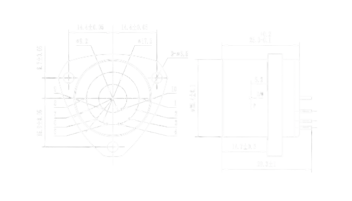 General Accelerometer Outline Drawing